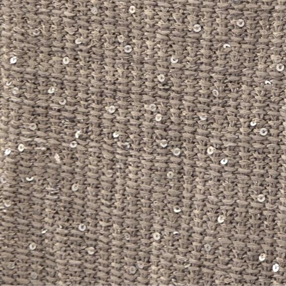 White House Black Market Metallic Sequin Cap Sleeve Sweater – EUC Size XS - Picture 3 of 4